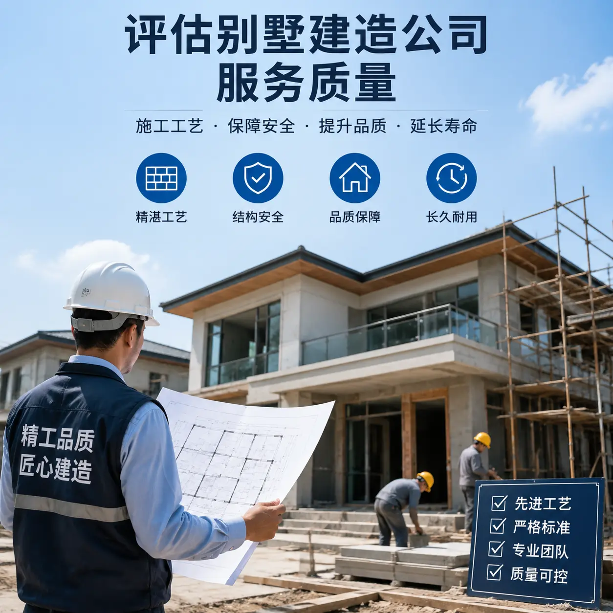 如何评估 息烽 别墅建造公司的服务质量?