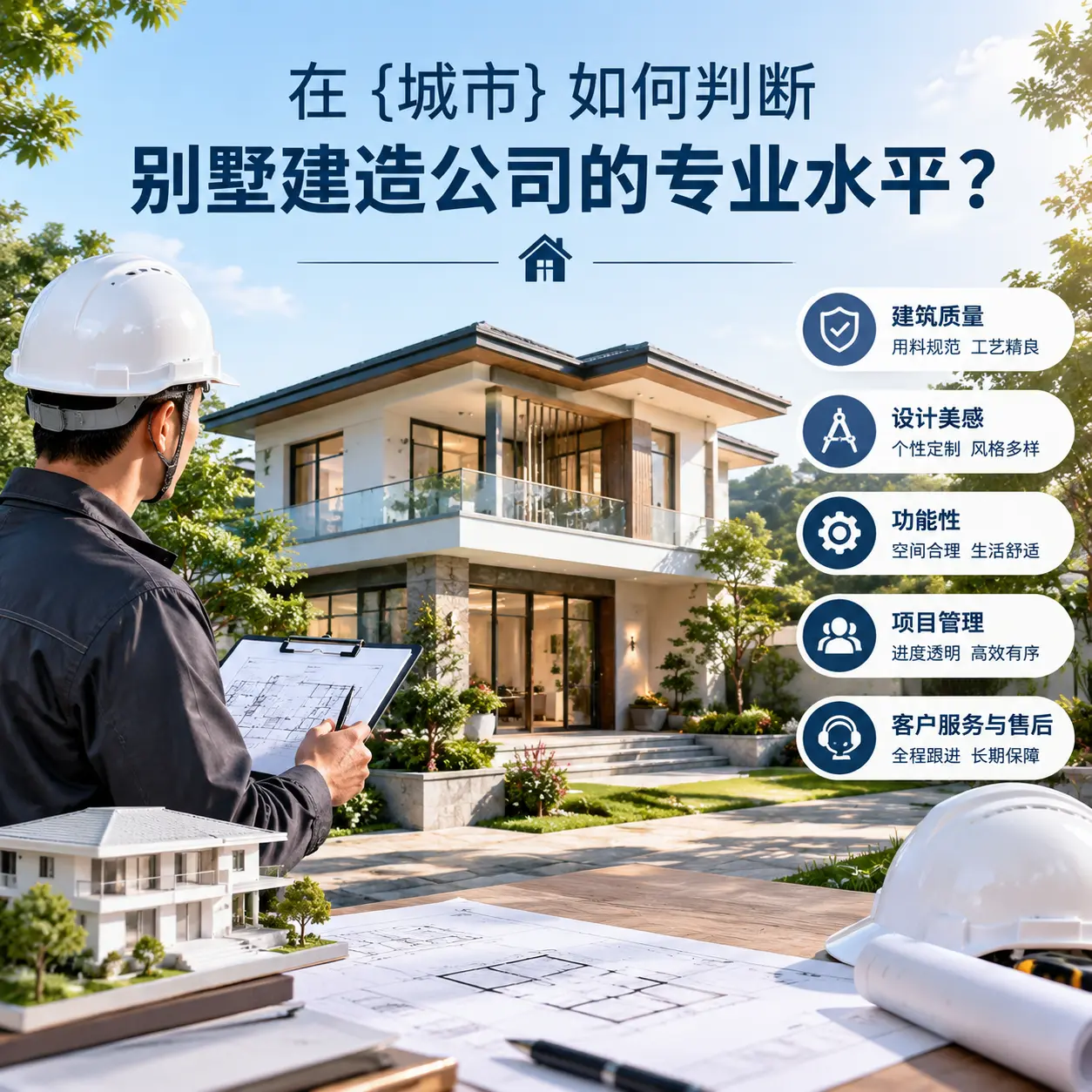 在 息烽 如何判断别墅建造公司的专业水平?