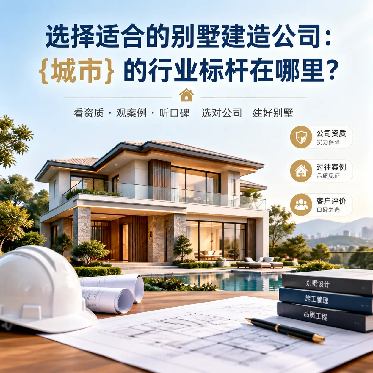 选择适合的别墅建造公司: 息烽 的行业标杆在哪里?