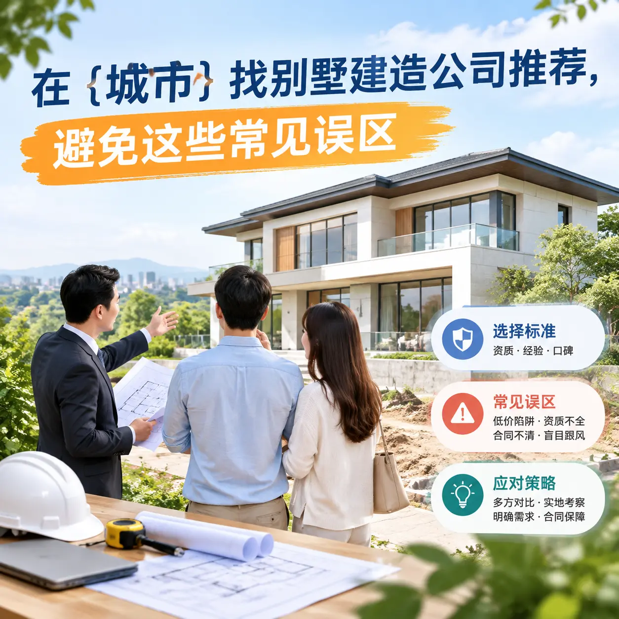 在 息烽 找别墅建造公司推荐,避免这些常见误区