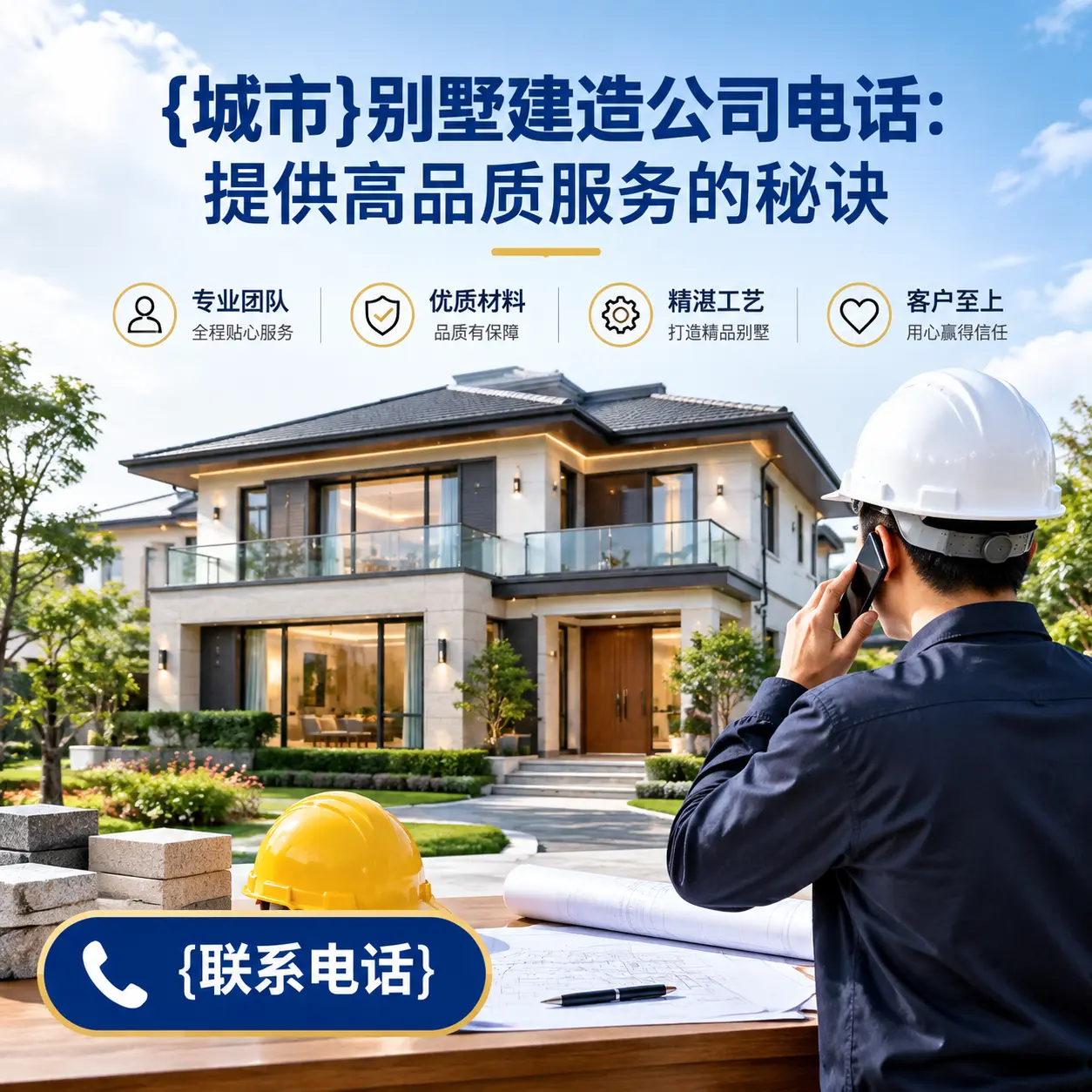 息烽别墅建造公司电话:提供高品质服务的秘诀