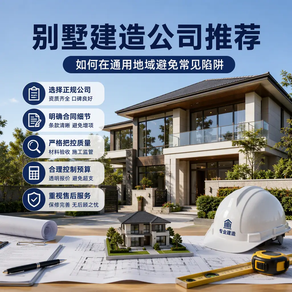 别墅建造公司推荐:如何在 息烽 避免常见陷阱