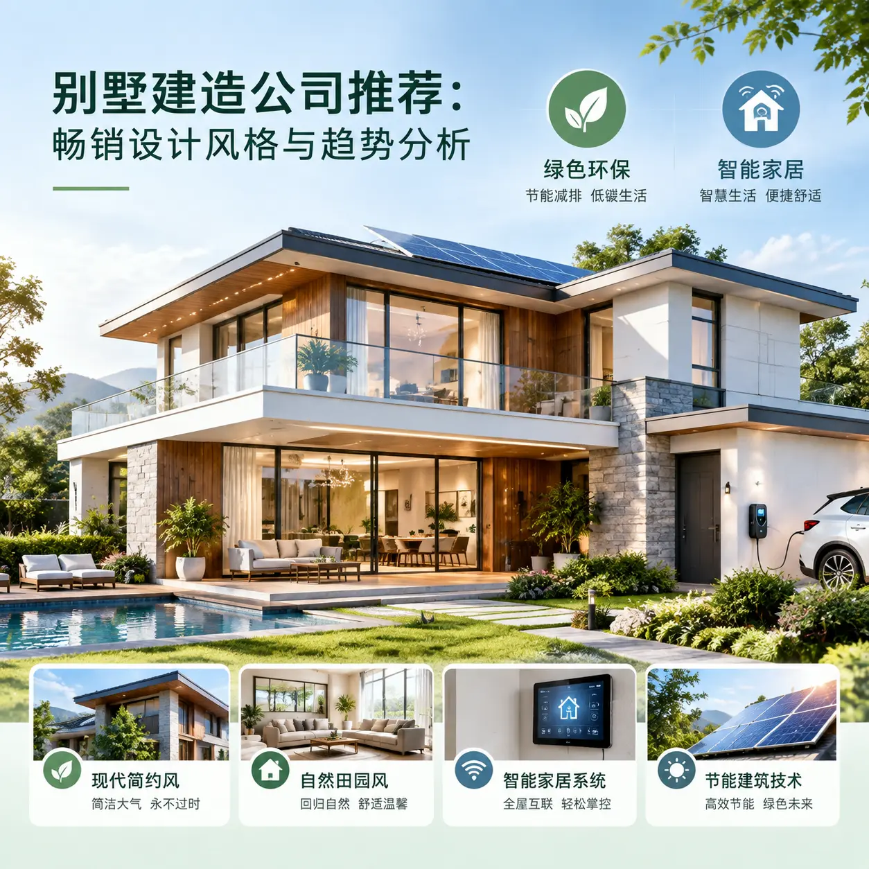 别墅建造公司推荐: 息烽 畅销设计风格与趋势分析