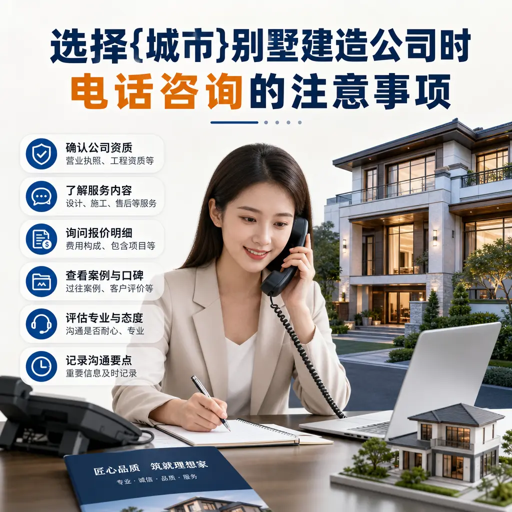 选择息烽别墅建造公司时，电话咨询的注意事项