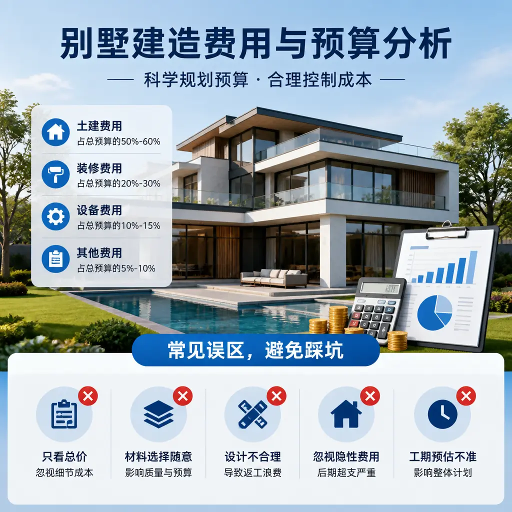 别墅建造公司推荐： 息烽 建造别墅的费用与预算分析