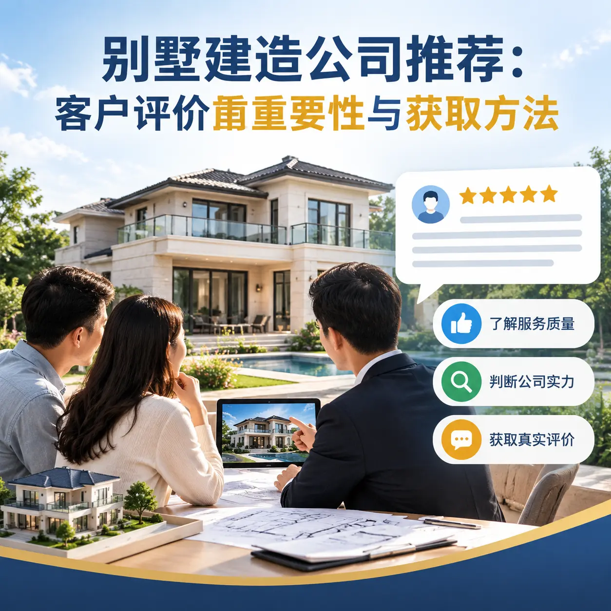 别墅建造公司推荐:客户评价的重要性与获取方法