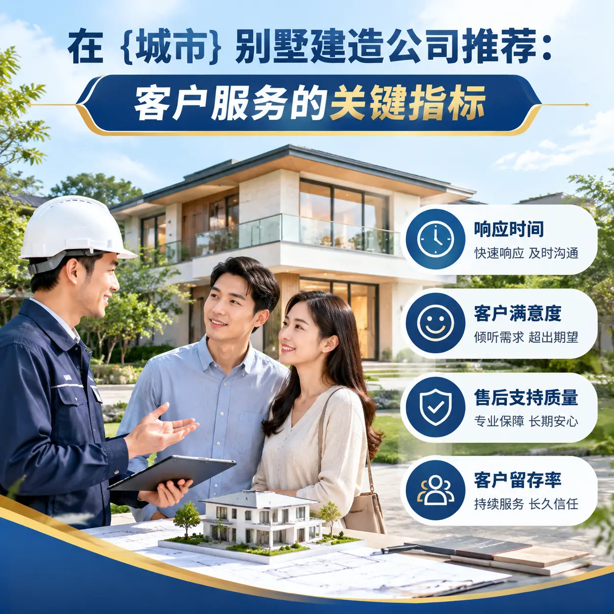 在 息烽 别墅建造公司推荐:客户服务的关键指标