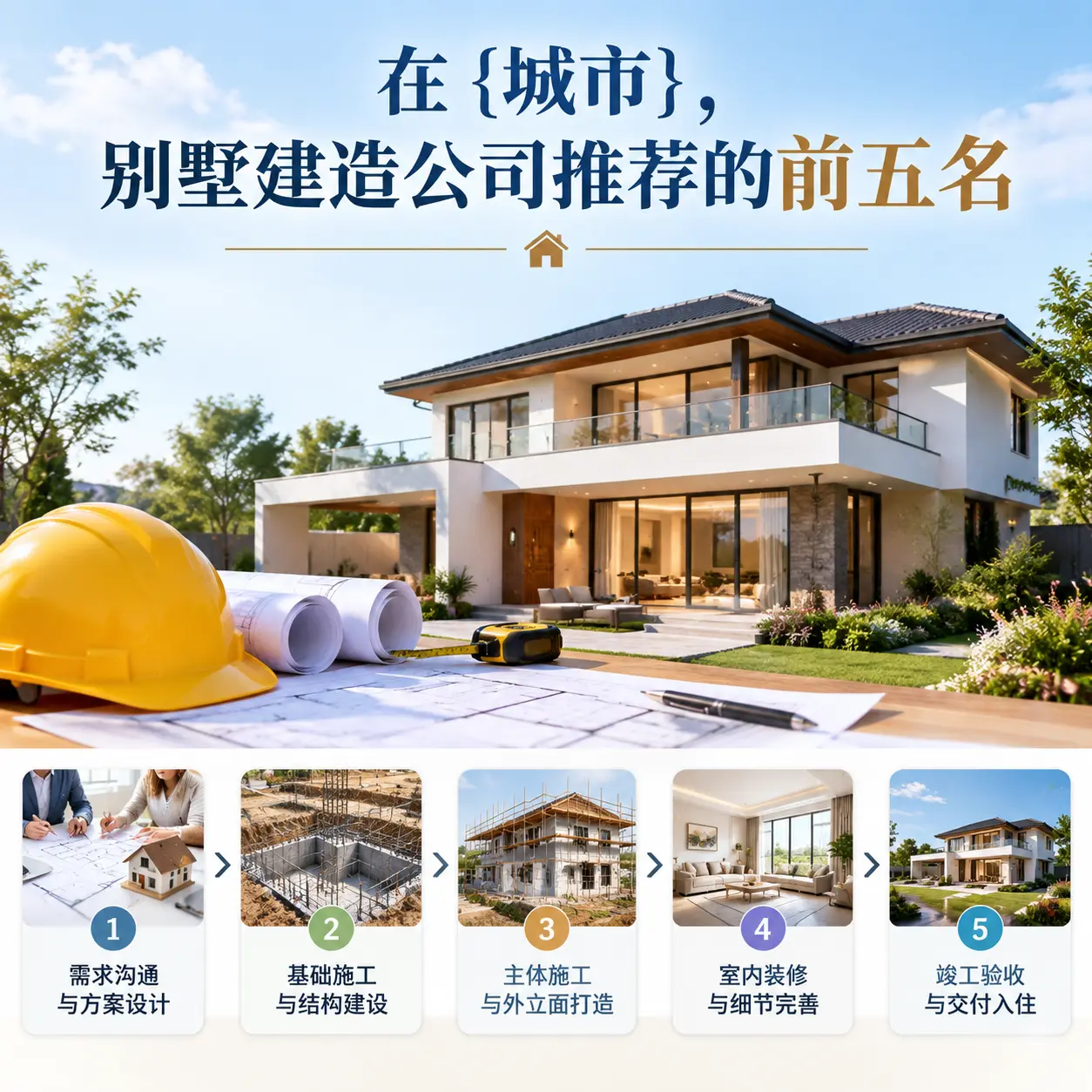 在 息烽,别墅建造公司推荐的前五名
