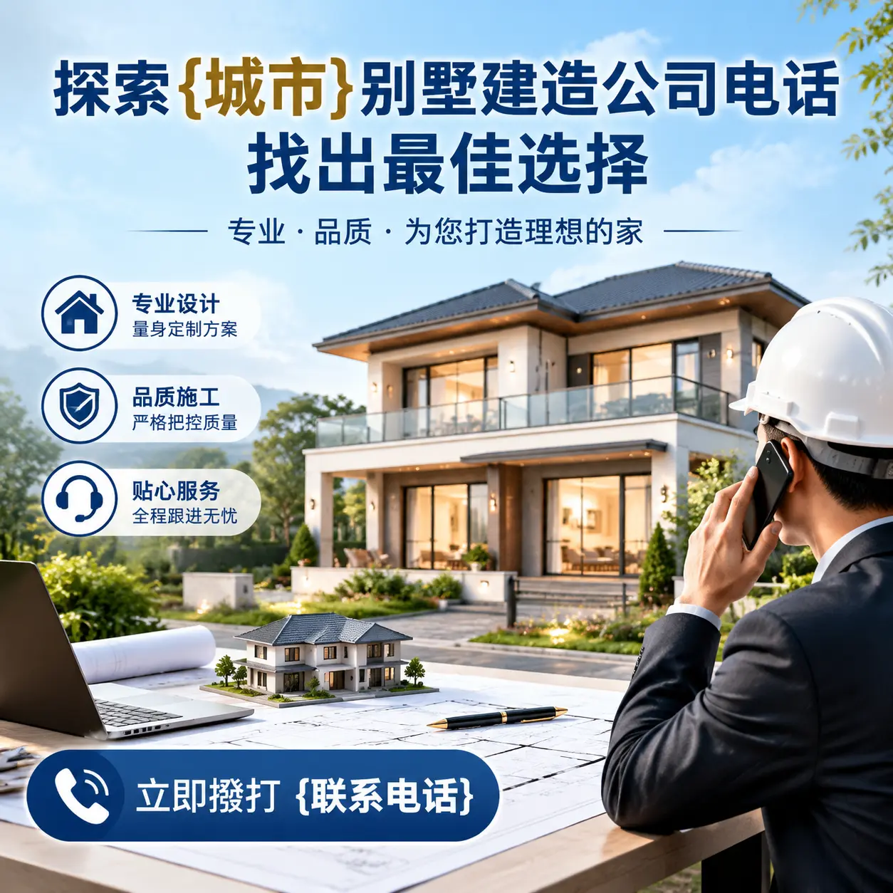 探索息烽别墅建造公司电话,找出最佳选择