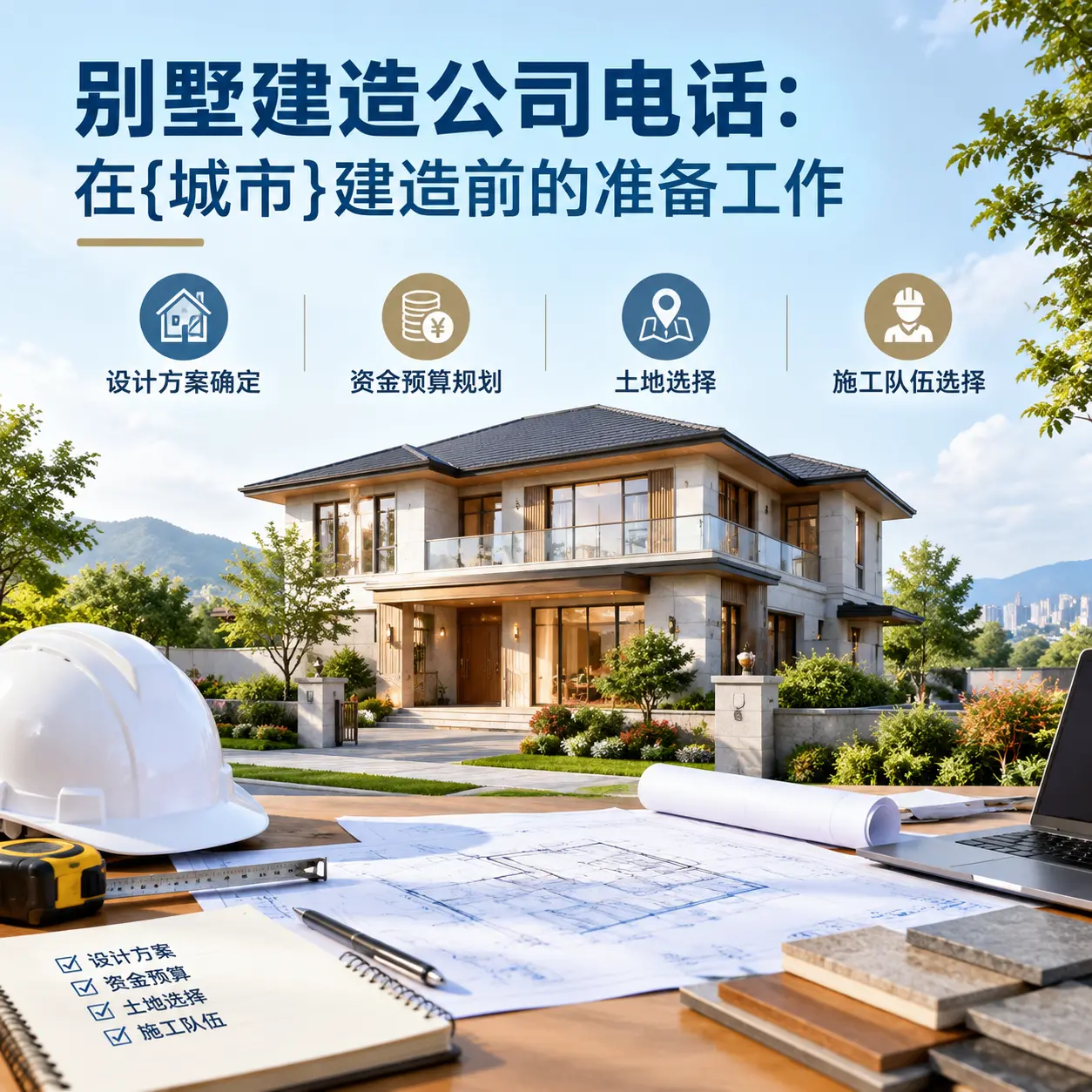 别墅建造公司电话:在息烽建造前的准备工作