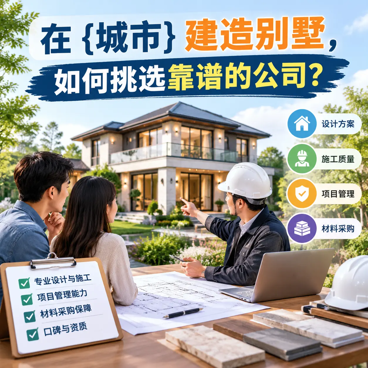 在 息烽 建造别墅,如何挑选靠谱的公司?