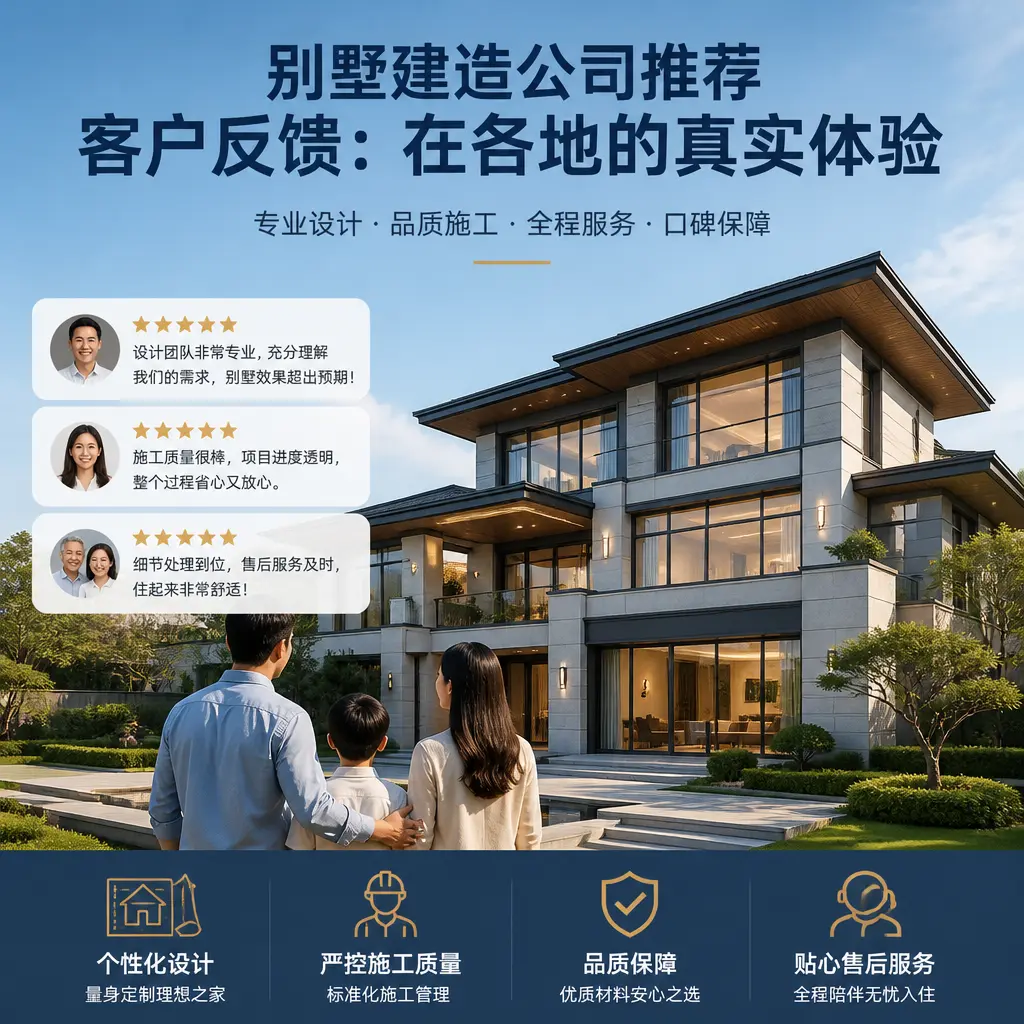 别墅建造公司推荐的客户反馈:在 息烽 的真实体验