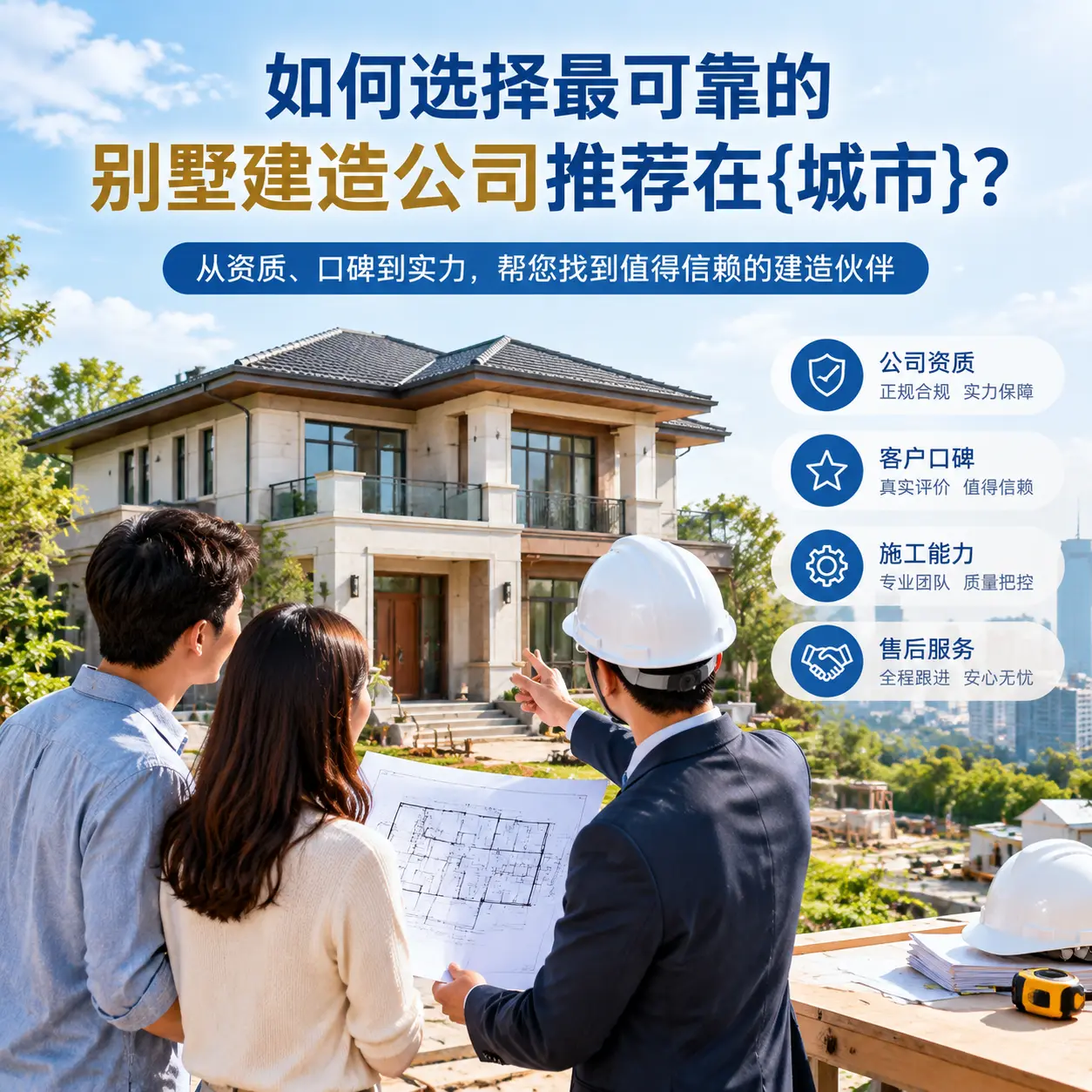 如何选择最可靠的别墅建造公司推荐在息烽?