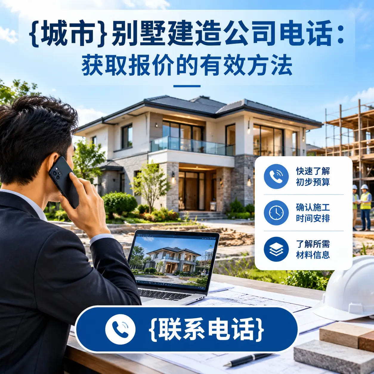 息烽别墅建造公司电话:获取报价的有效方法