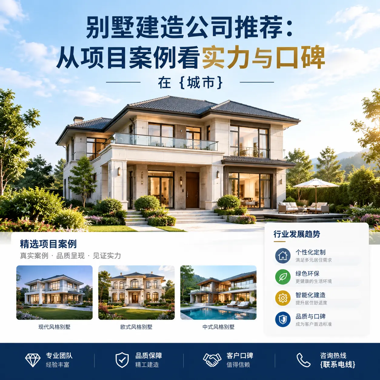 别墅建造公司推荐:从项目案例看实力与口碑在 息烽