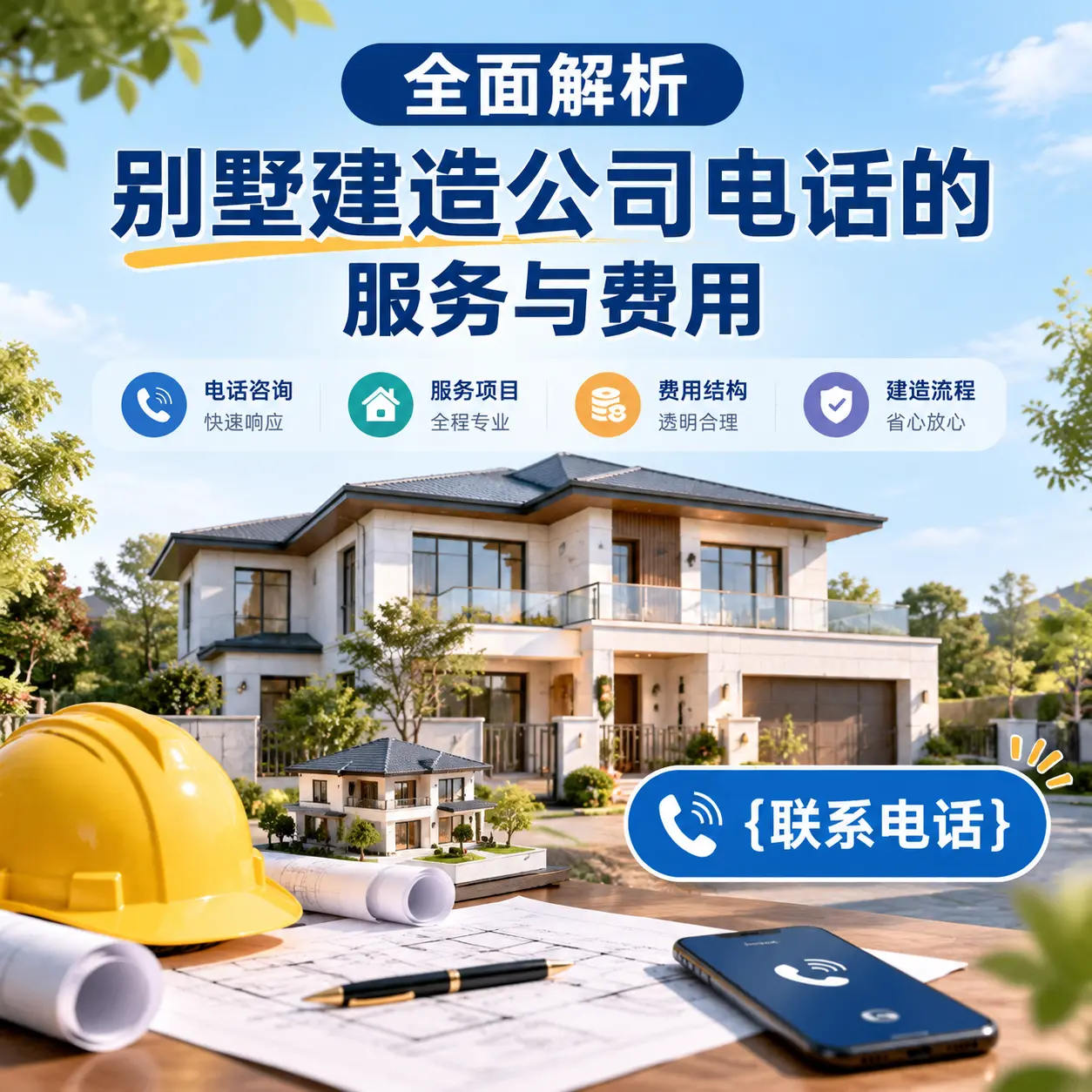 全面解析息烽别墅建造公司电话的服务与费用